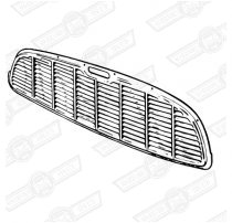 GRILLE-WHITE-EARLY MK1 MORRIS