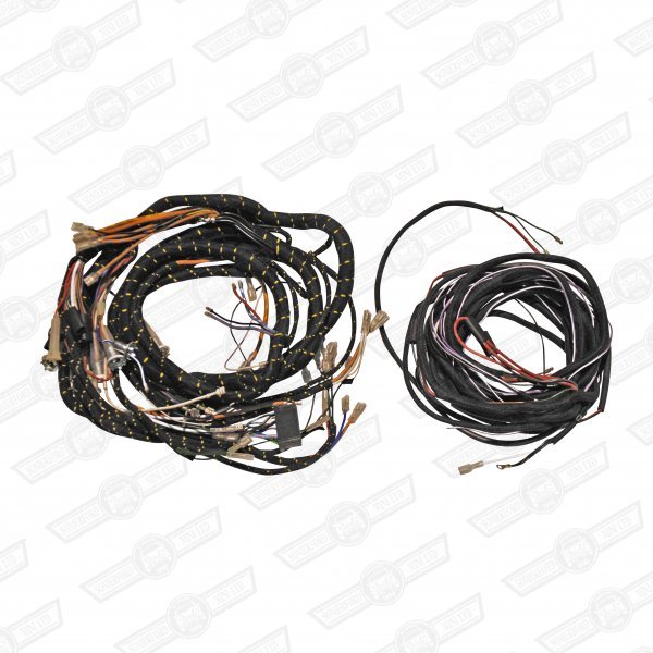 HARNESS-FULL-CLOTH BOUND-COOPER 'S'-'67-'69 (3 wires to wipe