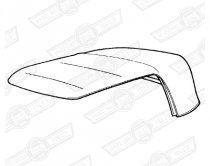 HOOD COVER-GREY FABRIC-ROVER CABRIOLET