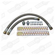HOSE KIT-BRAIDED-OIL COOLER-CLUBMAN