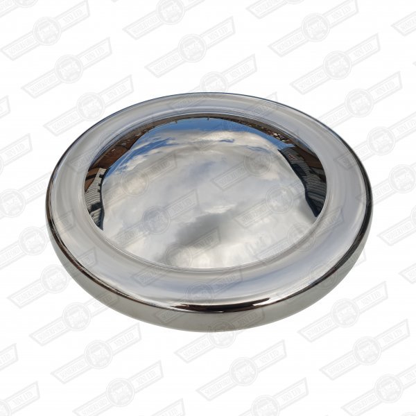 HUB CAP-CHROME, FITS 10'' WHEEL CENTRE