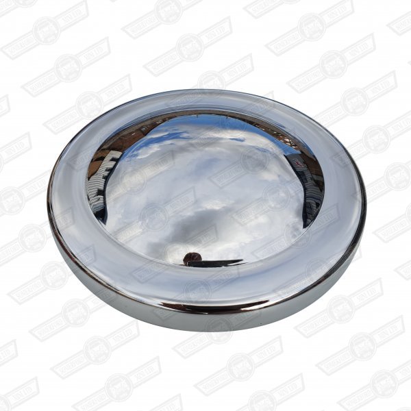 HUB CAP-STAINLESS-FITS 10'' WHEEL CENTRE