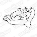 MANIFOLD-INLET & EXHAUST-HIF38 CARB.-'92-94