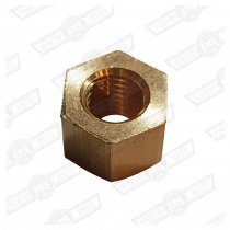 NUT-BRASS-5/16 UNF-MANIFOLD TO CYLINDER HEAD-STD LENGTH