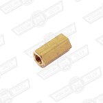 NUT-BRASS-5/16 UNF-MANIFOLD TO HEAD-EXTRA LONG