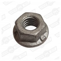 NUT-FLANGED-M6 METRIC FINE ZINC