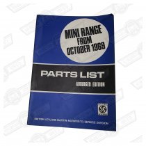 PARTS LIST (ABRIDGED EDITION)- 850, 1000, CLUBMAN, EST. & GT