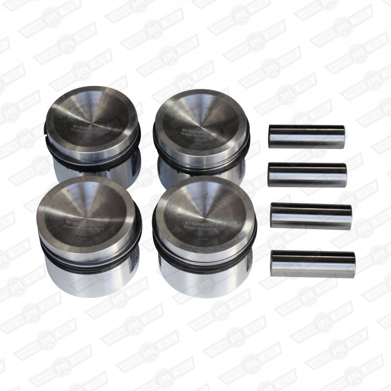 PISTON SET POWERMAX 73.5mm 9cc DISH. 1380 ENGINES Somerford Mini Mi...