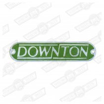 PLATE-'DOWNTON'