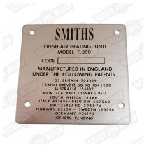 PLATE-HEATER-'SMITHS'-'59-'63