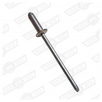 POP RIVET-DOME HEAD, OPEN END- 1/8'' DIA.x 11/32'' LONG