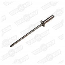 POP RIVET-DOME HEAD, OPEN END-1/8'' DIAMETER x 11/32'' LONG