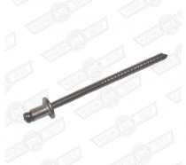 POP RIVET-DOME HEAD, OPEN END1/8'' DIA. x 3/16'' LONG