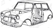 BODYSHELL - TB1 (MK5) - LESS BOLT-ONS (SPEC.ORDER)