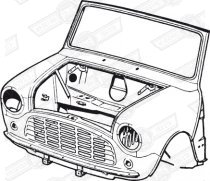 FRONT END ASSY.'61-'64 VAN & PICKUP