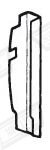 REINFORCEMENT-B POST R.H.-LAMM CABRIOLET