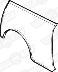 REAR 1/4 PANEL-R.H.-LAMM CABRIOLET