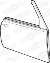 DOOR WITH HINGES-R.H.-ROVER CABRIO.