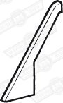 FRAME-DOOR GLASS-R.H.-LAMM CABRIO.