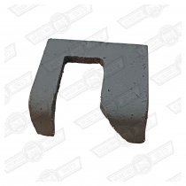 CAP-DOOR GLASS GUIDE-REAR R.H.-LAMM CABRIO.