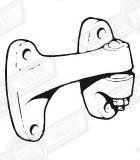 DOOR HINGE ASSY. UPPER R.H. ESTATE & VAN