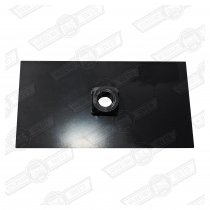 SEAT BELT ANCHOR PLATE.-INNER SILL