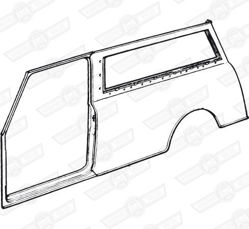 BODY SIDE ASSY.-L.H. CLUBMAN ESTATE