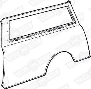 BODY SIDE PANEL-L.H.- CLUBMAN ESTATE