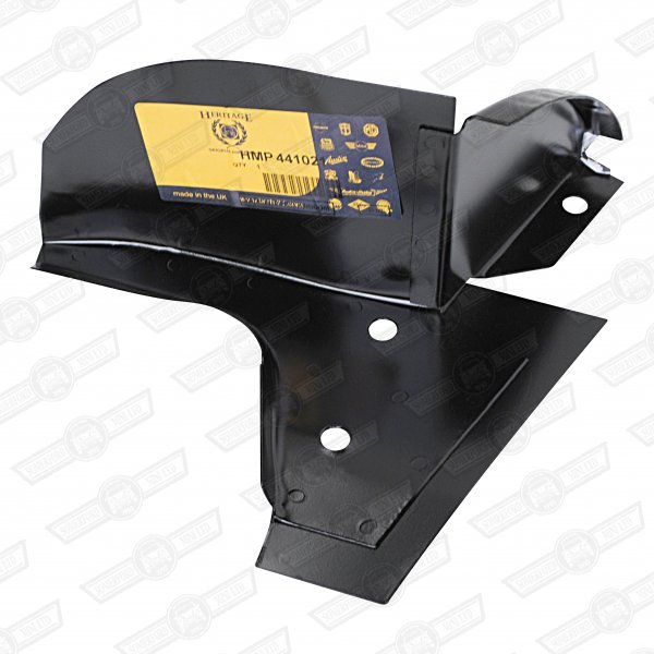CLOSING PLATE & SUB REINFORCEMENT REAR VALENCE-LH