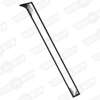 FINISHER-BLACK VINYL COVERED-WINDSCREEN PILLAR-RH