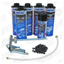 DINITROL RUST PROOFING KIT-2xWAX,3x U.BODY,1xGUN,1xCONVERTER