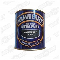 HAMMERITE-BRUSHABLE-500ml- BLACK