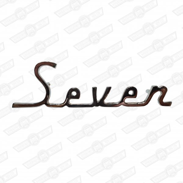 BADGE-'SEVEN' -BOOT LID-EARLY MK1