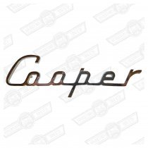 BADGE-'COOPER' BOOT LID-MK1