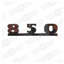 BADGE-BOOT LID-'850'-MK2