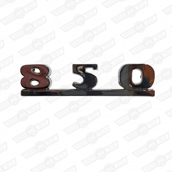 BADGE-BOOT LID-'850'-MK2