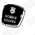 BADGE-BONNET,'MORRIS COOPER'-MK2-NON GENUINE