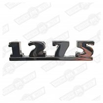 BADGE-BOOT LID '1275'-MK2