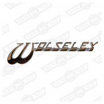 BADGE-BOOTLID- 'WOLSELEY'