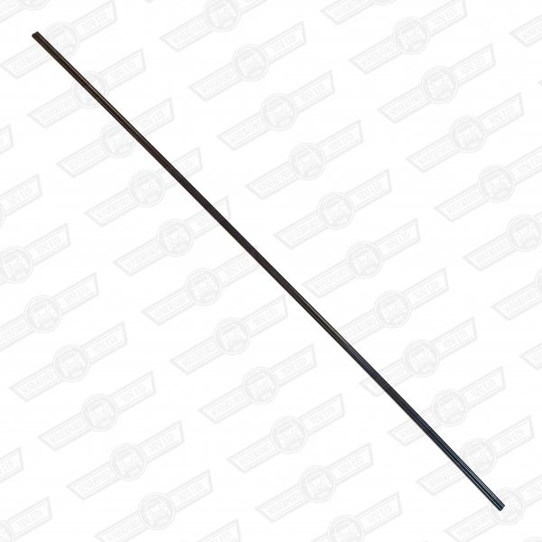 SILL TRIM-FLUTED BLACK PLASTIC