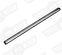 FINISHER-SILL-FLUTED-BLACK PAINTED FINISH