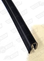GUTTER TRIM-SALOON,LH-BLACK-GENUINE