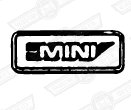 BADGE-GRILLE-'MINI' WITH AUSTIN ROVER LOGO-'86-'88