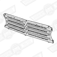 GRILLE CENTRE-'69-'75 1275GT