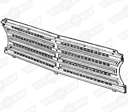 GRILLE CENTRE-CLUBMAN AND 1275GT-1976 ON