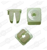 NUT-NYLON-No 6 OR 8 CLUBMAN GRILLE,DOOR HANDLE FIXING, ETC.