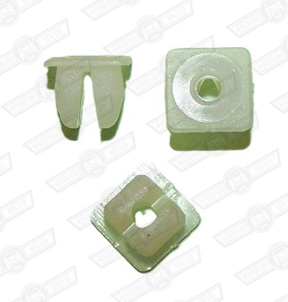 NUT-NYLON-No 6 OR 8 CLUBMAN GRILLE,DOOR HANDLE FIXING, ETC.