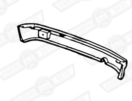 BUMPER ASSY.-REAR-PRIMED-LAMM CABRIOLET