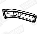 BUMPER ASSY.-REAR RH-PAINTED-ROVER CABRIOLET