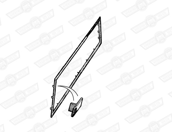 FRAME ASSY.-REAR SIDE WINDOWS-ESTATE&TRAVELLER LH